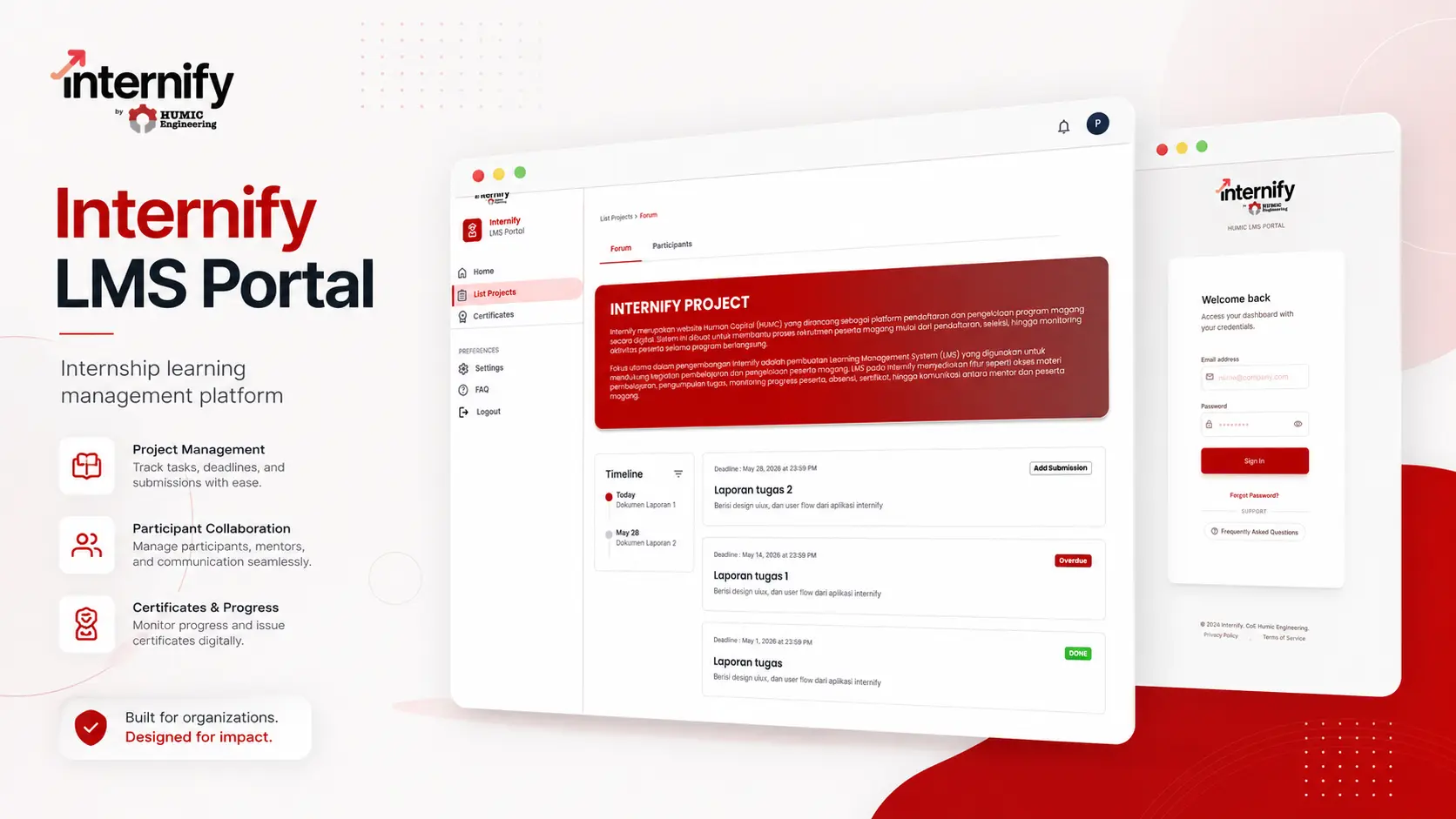 Internify LMS